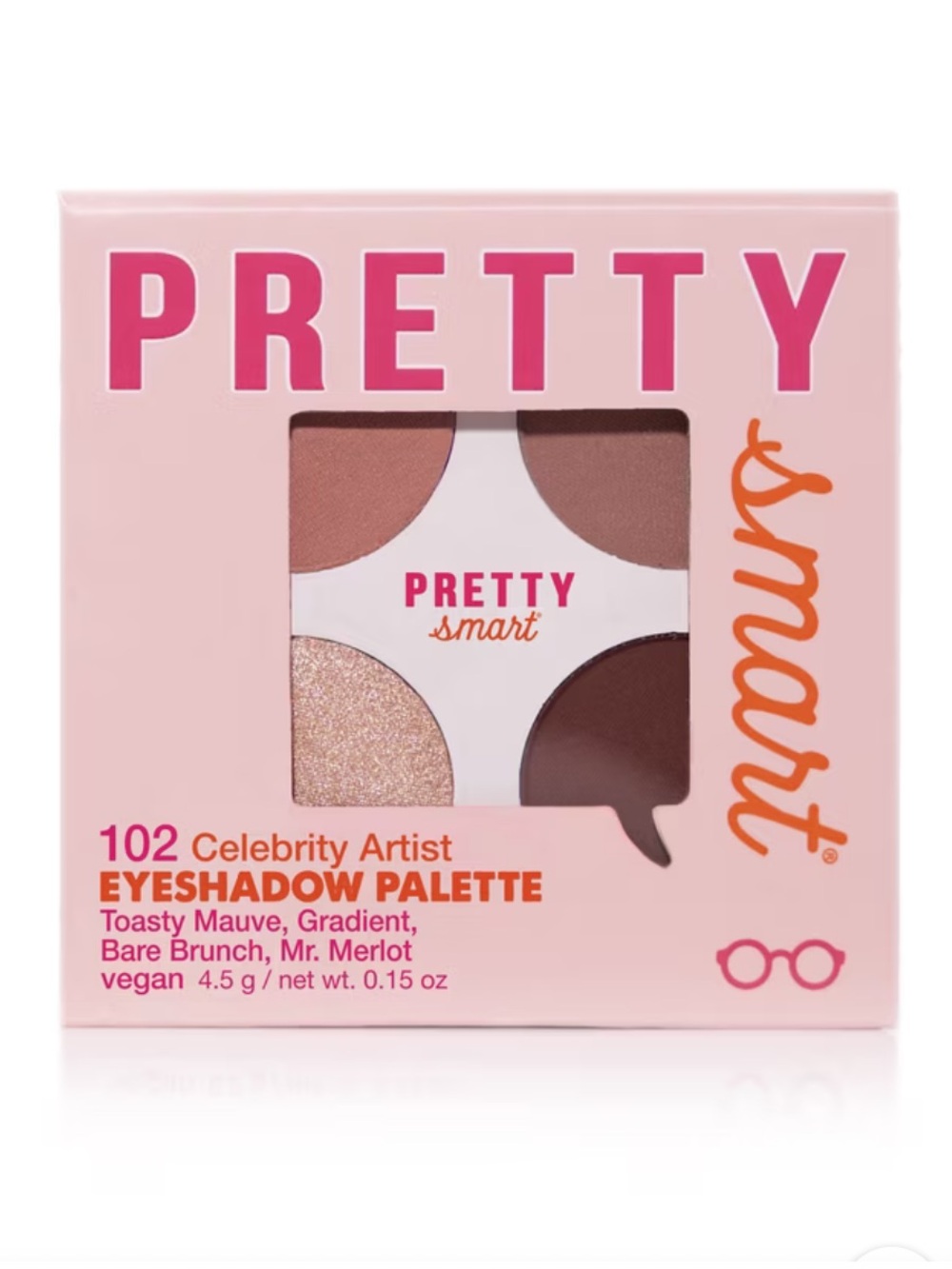 Pretty Smart Celebrity Artist Eyeshadow Palette Shade 102